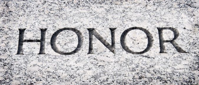7400241-The-word-honor-carved-into-stone-Stock-Photo-the